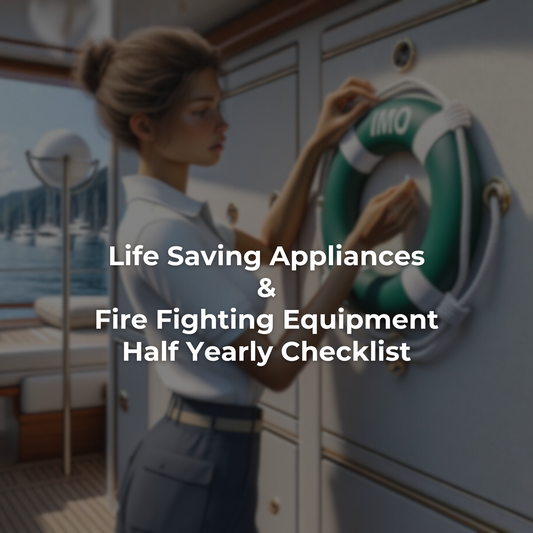 Life Saving Appliances and Fire Fighting Equipment - Half Yearly Checklist